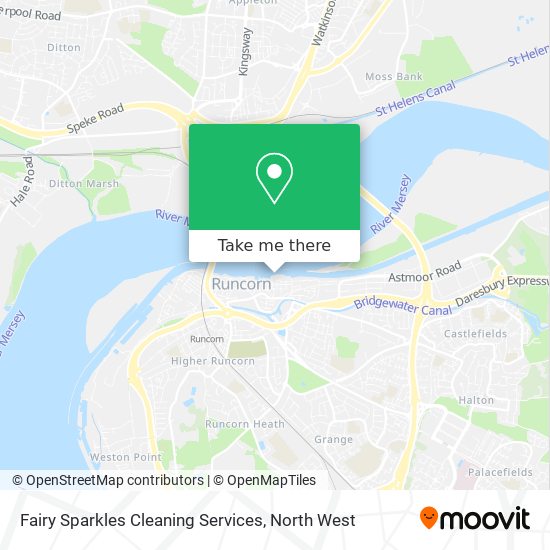 Fairy Sparkles Cleaning Services map