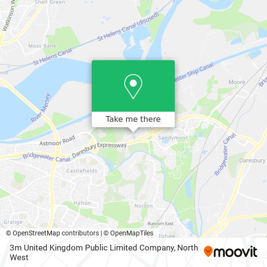 3m United Kingdom Public Limited Company map