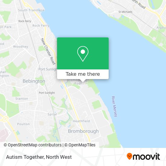 Autism Together map