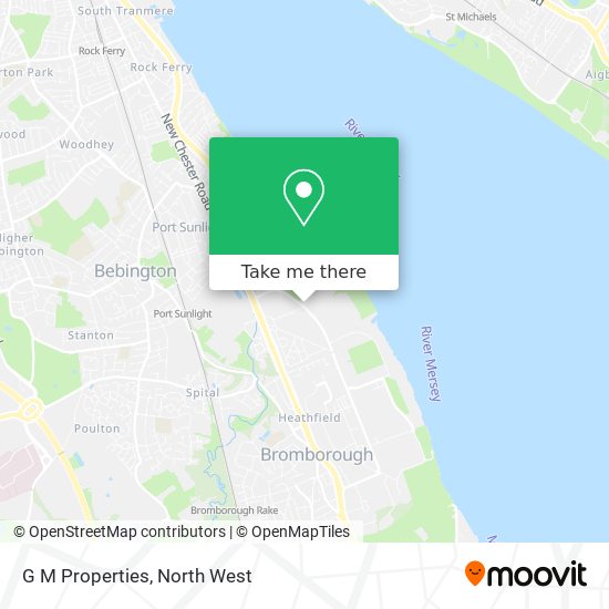 G M Properties map