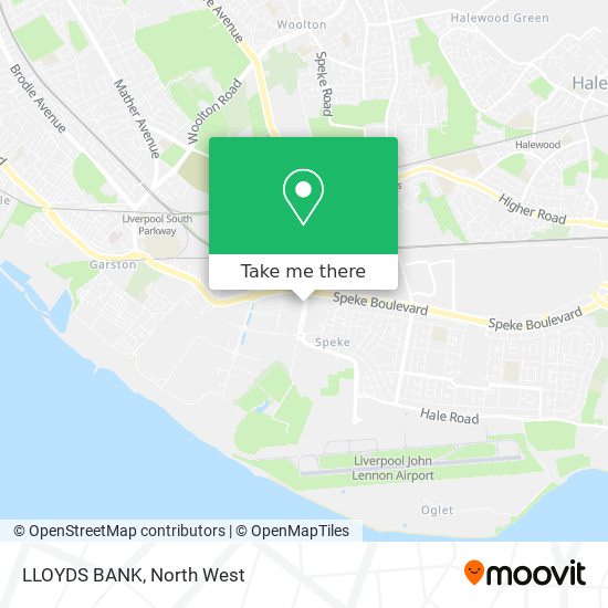 LLOYDS BANK map