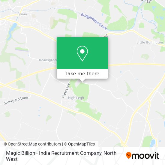 Magic Billion - India Recruitment Company map