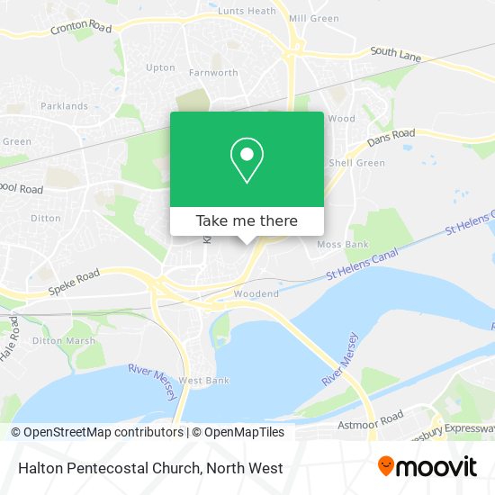 Halton Pentecostal Church map