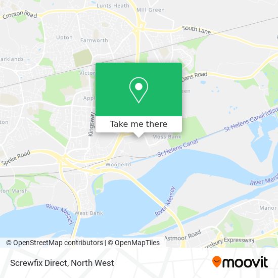 Screwfix Direct map