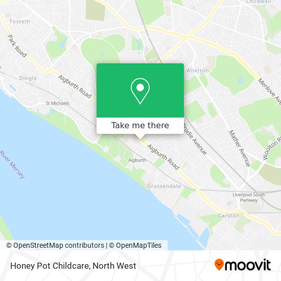 Honey Pot Childcare map