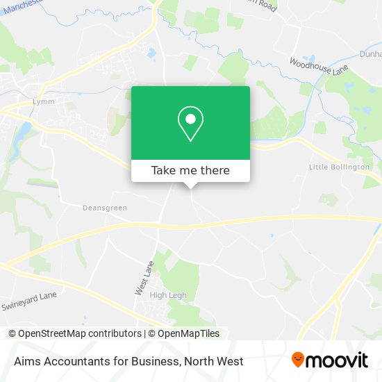 Aims Accountants for Business map