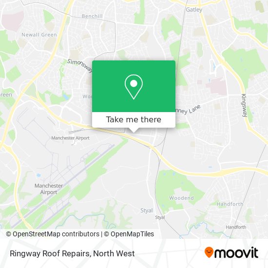 Ringway Roof Repairs map