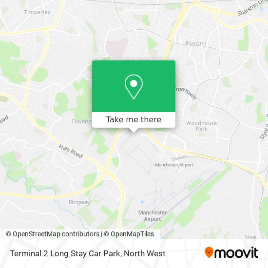 Terminal 2 Long Stay Car Park map