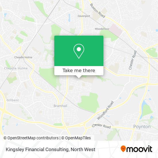 Kingsley Financial Consulting map