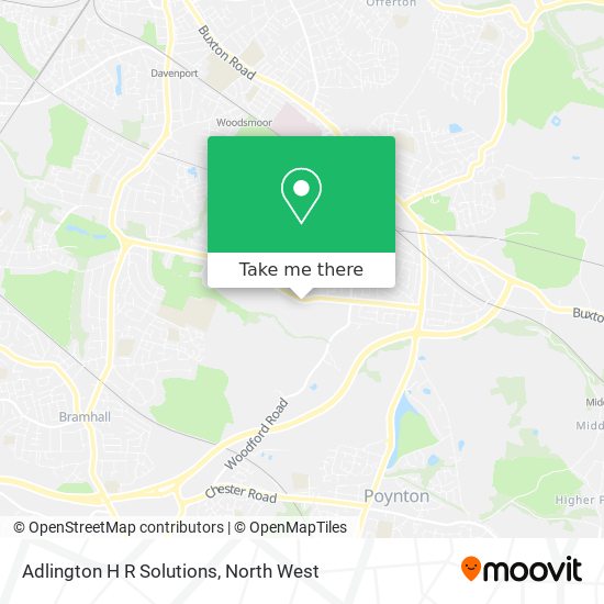 Adlington H R Solutions map