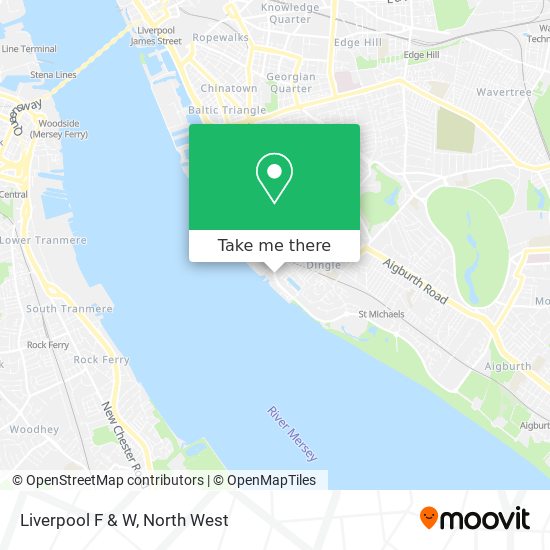 Liverpool F & W map