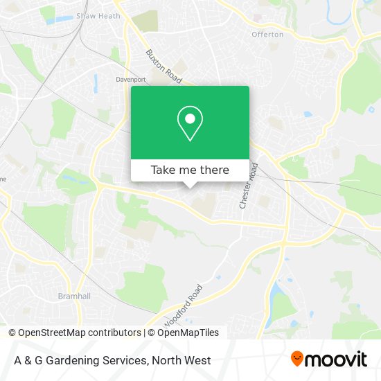 A & G Gardening Services map