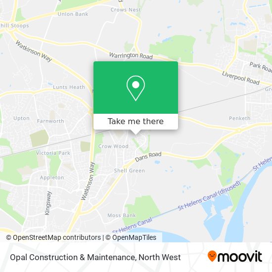 Opal Construction & Maintenance map