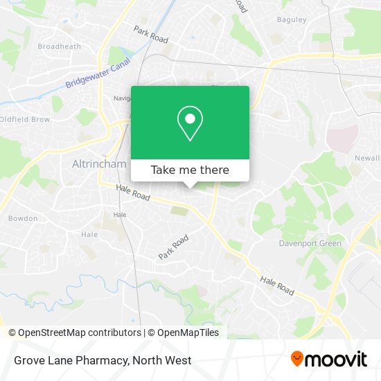 Grove Lane Pharmacy map