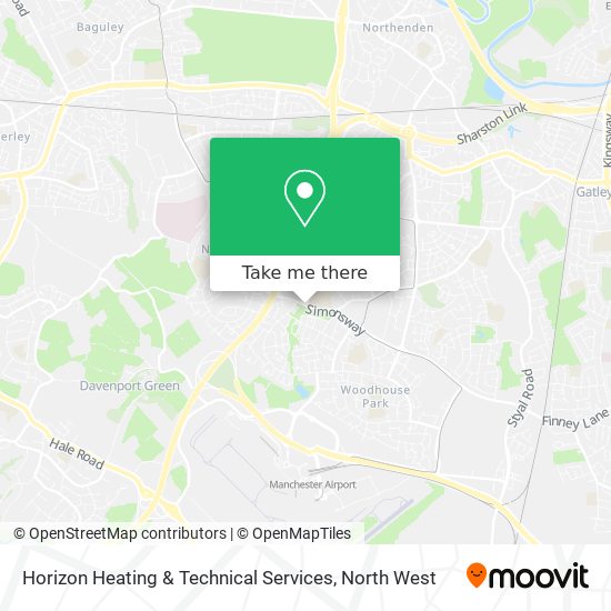 Horizon Heating & Technical Services map