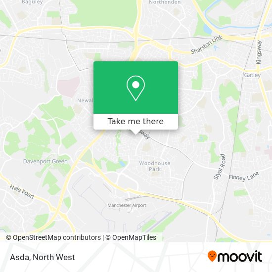 Asda map