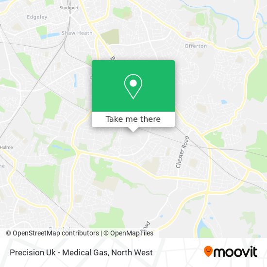 Precision Uk - Medical Gas map