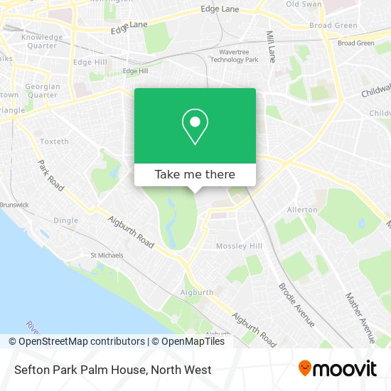 Sefton Park Palm House map