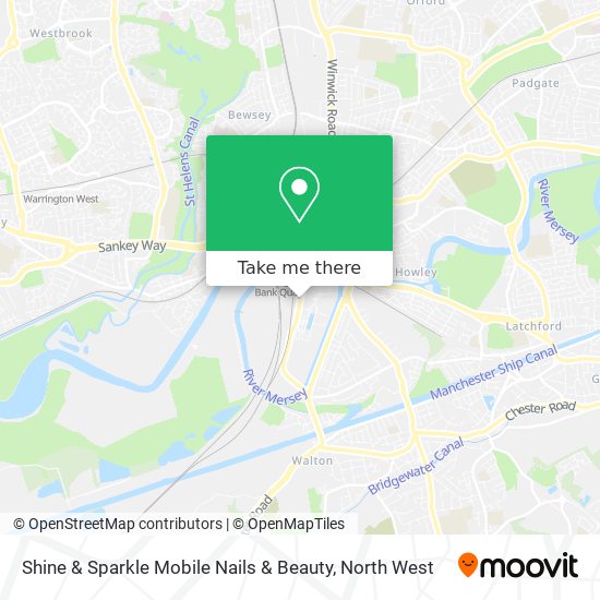 Shine & Sparkle Mobile Nails & Beauty map