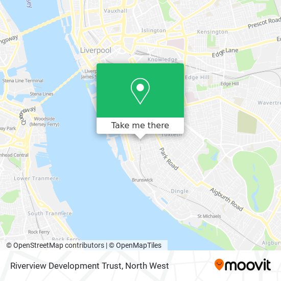 Riverview Development Trust map