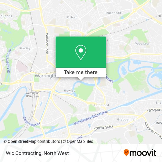 Wic Contracting map