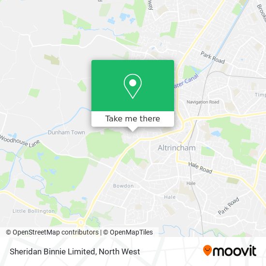Sheridan Binnie Limited map
