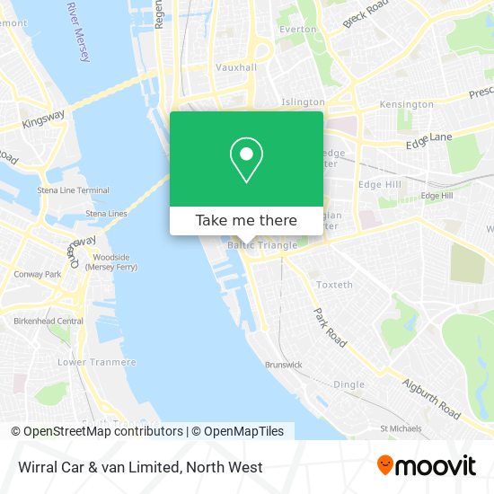 Wirral Car & van Limited map
