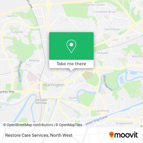 Restore Care Services map