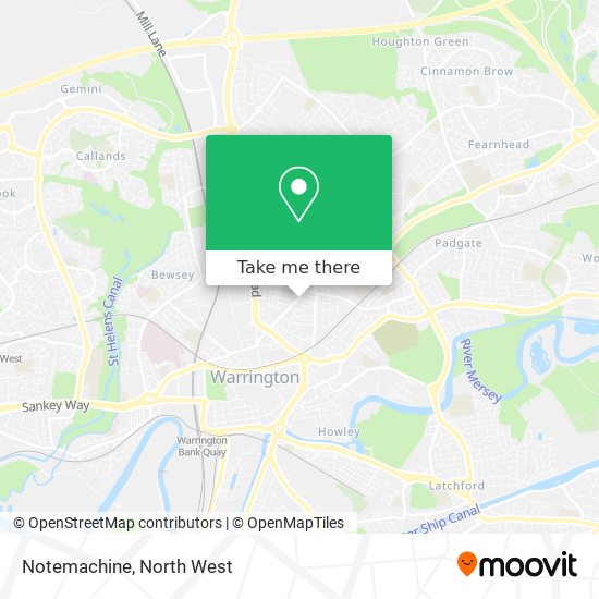 Notemachine map