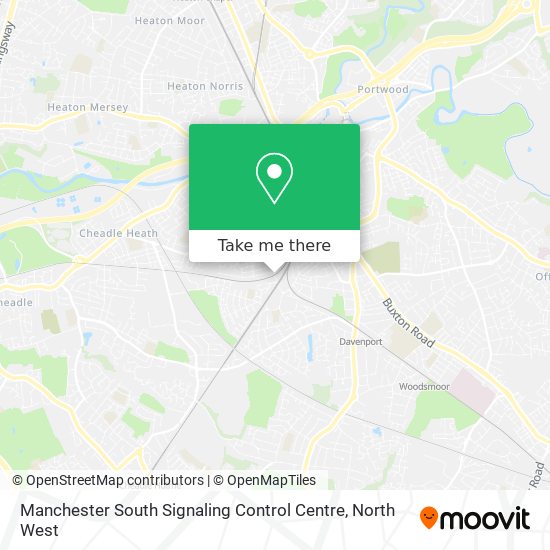 Manchester South Signaling Control Centre map