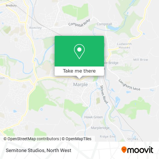 Semitone Studios map