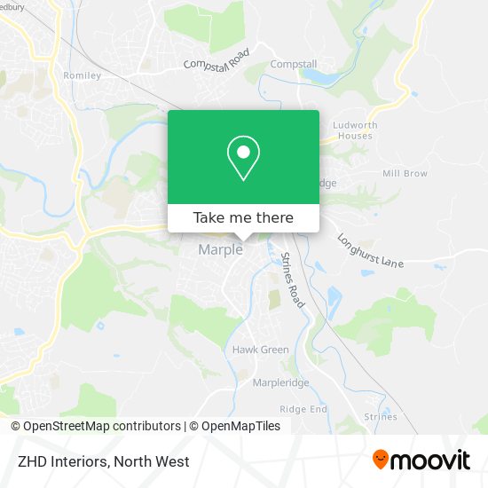 ZHD Interiors map