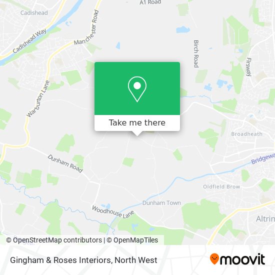 Gingham & Roses Interiors map