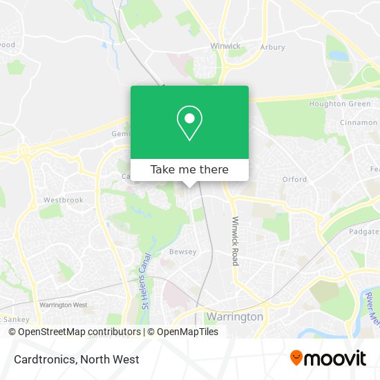 Cardtronics map