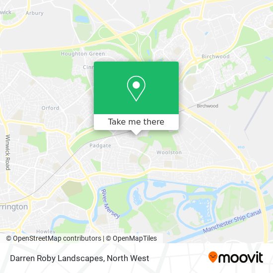 Darren Roby Landscapes map