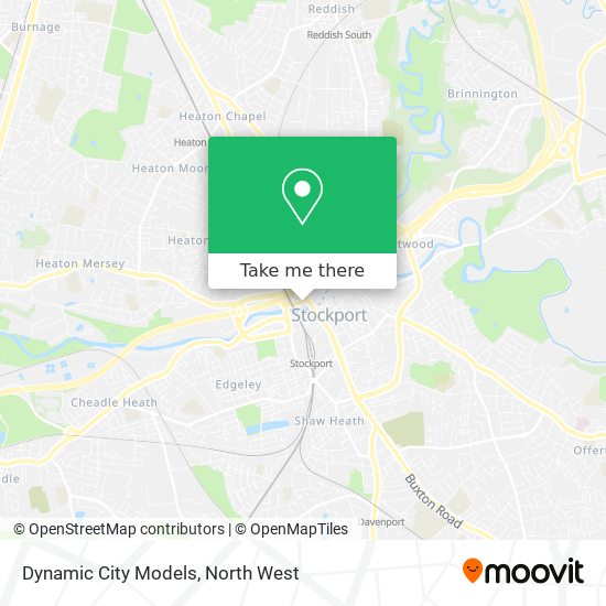 Dynamic City Models map