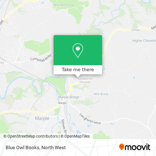 Blue Owl Books map