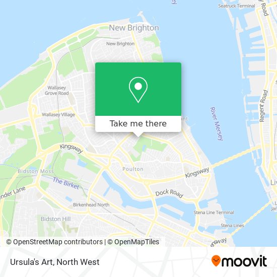 Ursula's Art map