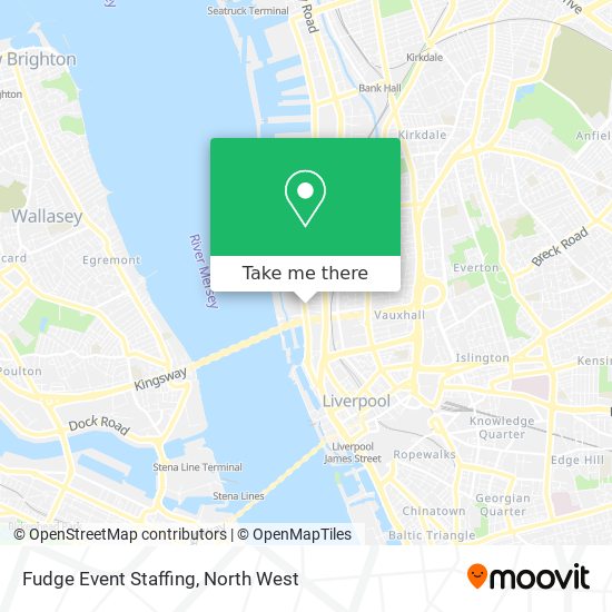 Fudge Event Staffing map