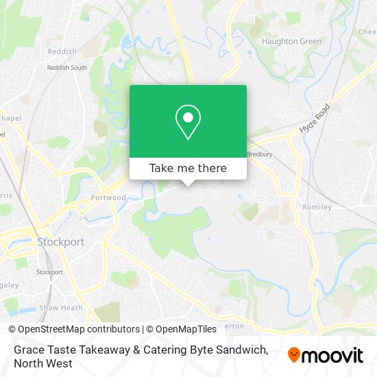 Grace Taste Takeaway & Catering Byte Sandwich map