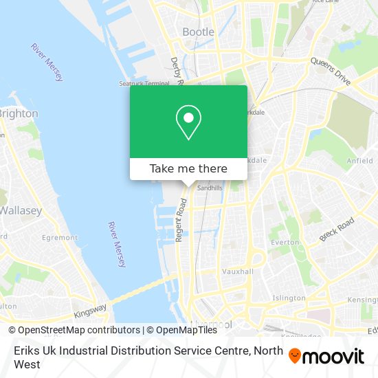 Eriks Uk Industrial Distribution Service Centre map