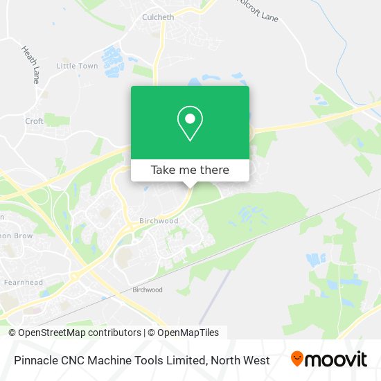 Pinnacle CNC Machine Tools Limited map