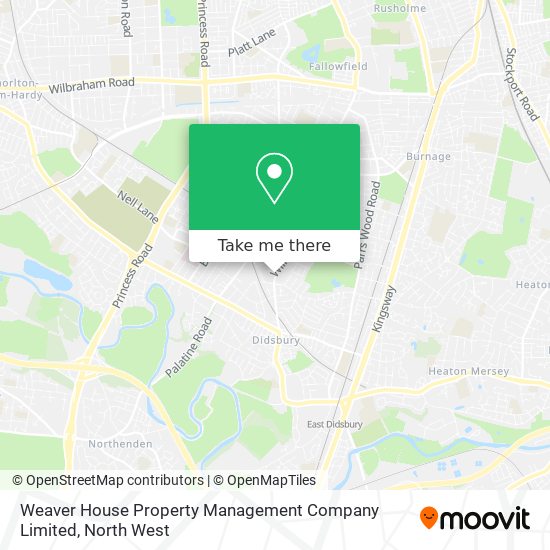 Weaver House Property Management Company Limited map