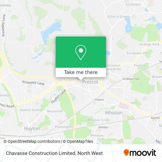 Chavasse Construction Limited map