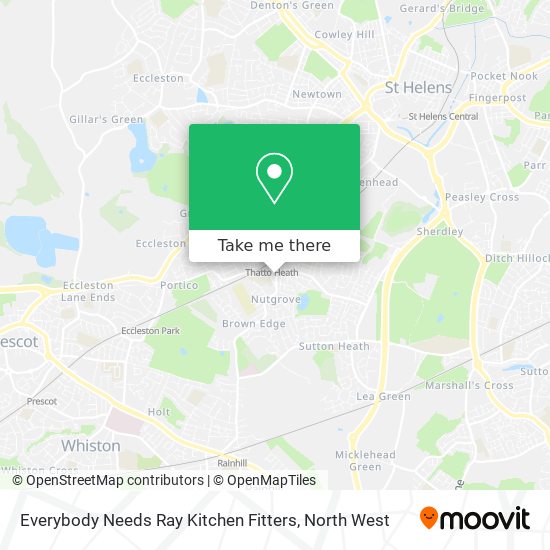Everybody Needs Ray Kitchen Fitters map