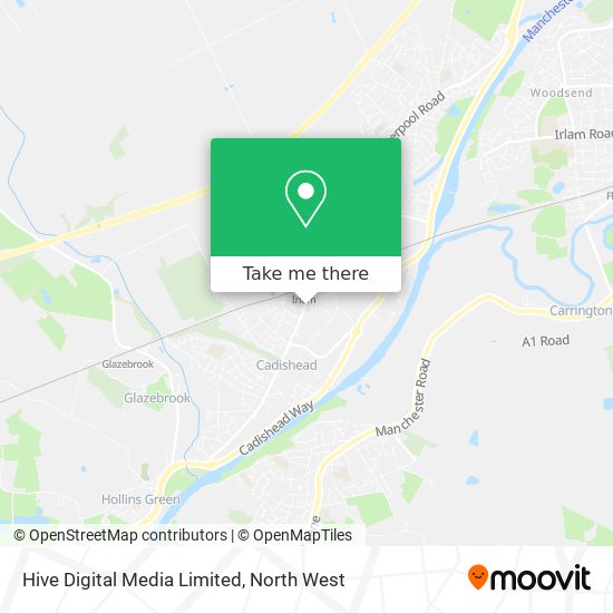 Hive Digital Media Limited map