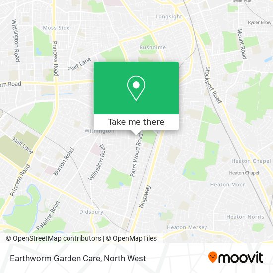 Earthworm Garden Care map