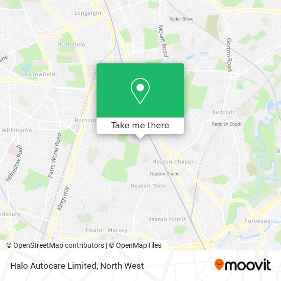 Halo Autocare Limited map