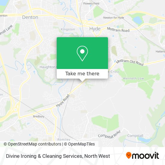 Divine Ironing & Cleaning Services map