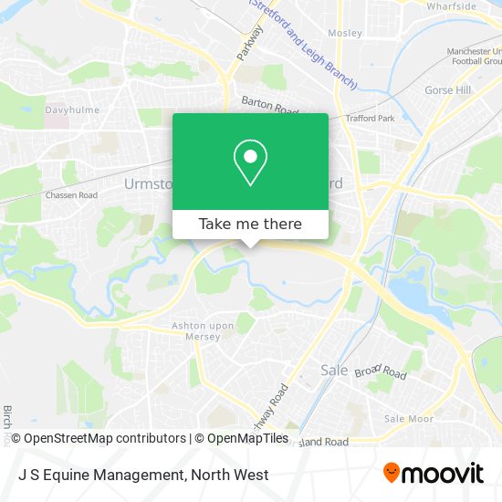 J S Equine Management map